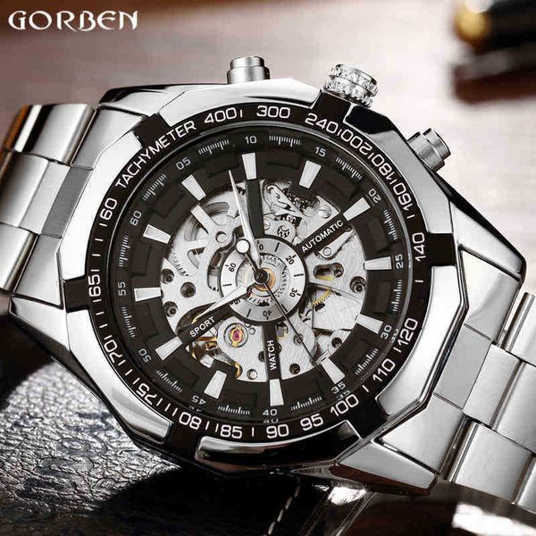 other watches wristwatches tags luxury sier gold automatic mechanical men watch skeleton stainls steel self-wind wrist watch men large clock, Slivery;black
other watches wristwatches tags luxury sier gold automatic mechanical men watch skeleton stainls steel self-wind wrist watch men large clock, Slivery;black