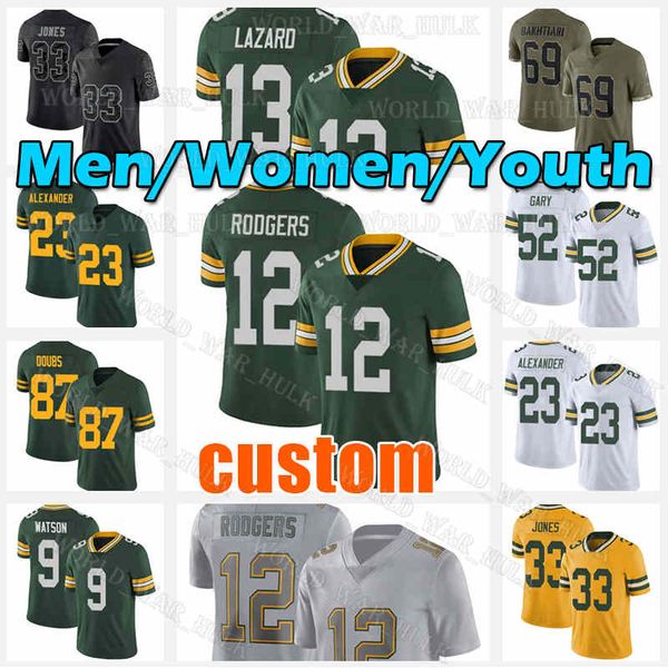 69 david bakhtiari jersey 9 christian watson bart starr josh myers mason crosby robert tonyan 59 devondre campbell 4 brett favre reggie whit, Black;red
69 david bakhtiari jersey 9 christian watson bart starr josh myers mason crosby robert tonyan 59 devondre campbell 4 brett favre reggie whit, Black;red