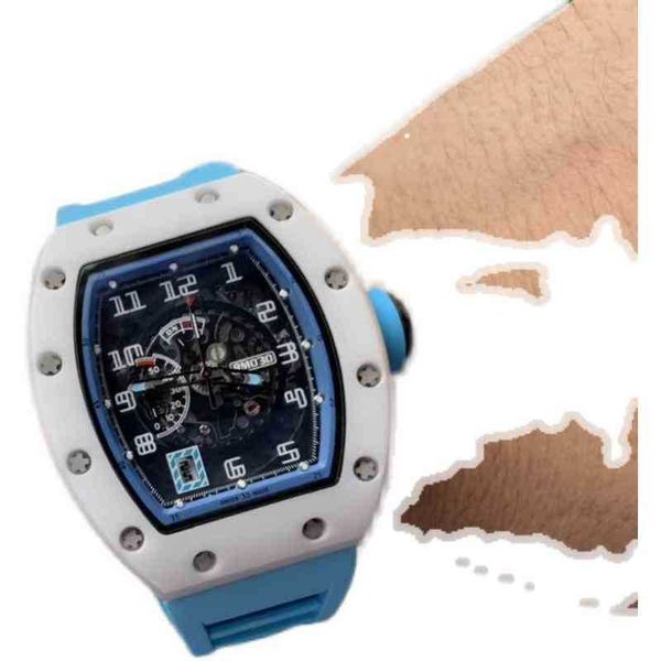 watches wristwatch luxury richa milles designer men's automatic mechanical watch white ceramic hollow out personalized tape calendar at, Slivery;brown
watches wristwatch luxury richa milles designer men's automatic mechanical watch white ceramic hollow out personalized tape calendar at, Slivery;brown