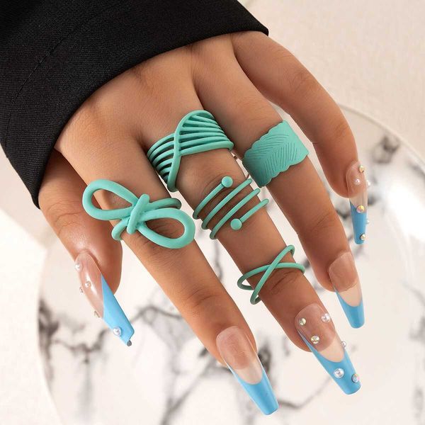 jewelry painting smooth bowknot cross ring set eight piece iron sheet geometric ring set, Silver
jewelry painting smooth bowknot cross ring set eight piece iron sheet geometric ring set, Silver