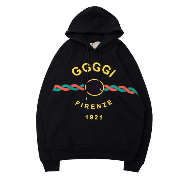 2022 autumn and winter new designer men's women hoodies sweatshirts couple simpleprinted letters casual loose hooded sweater, Black
2022 autumn and winter new designer men's women hoodies sweatshirts couple simpleprinted letters casual loose hooded sweater, Black
