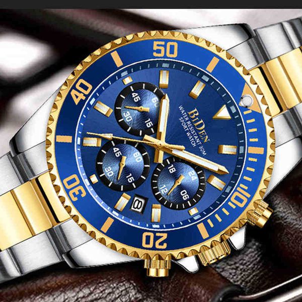 2023other watches wristwatches tags luxury gold watch men brand biden 3atm waterproof classic golden blue chrono busins casual men watch gif, Slivery;black
2023other watches wristwatches tags luxury gold watch men brand biden 3atm waterproof classic golden blue chrono busins casual men watch gif, Slivery;black