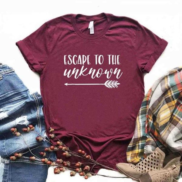 escape to the unknown hiking t shirts camping advent women hipster funny t-shirt, White
escape to the unknown hiking t shirts camping advent women hipster funny t-shirt, White