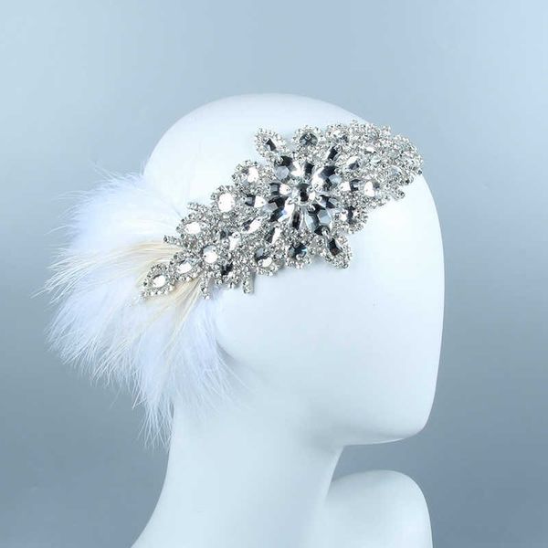 gatsby white feather bridal headband luxury silver crystal beading gemstone hand-made bride headband rhinestone hair bands crown
gatsby white feather bridal headband luxury silver crystal beading gemstone hand-made bride headband rhinestone hair bands crown