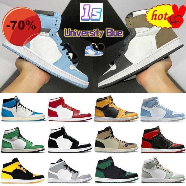 2022 jumpman 1s mens basketball shoes 1 unc twist dark mocha chicago black toe hyper royal women sneakers fashion sports trainers size 36-47
2022 jumpman 1s mens basketball shoes 1 unc twist dark mocha chicago black toe hyper royal women sneakers fashion sports trainers size 36-47