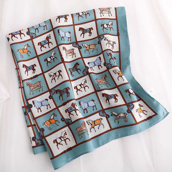 sarongs luxury animal silk satin head scarf for women plaid print kerchief neck scarfs 70cm square shawls and wrpas scarves for ladies p2304, Blue;gray
sarongs luxury animal silk satin head scarf for women plaid print kerchief neck scarfs 70cm square shawls and wrpas scarves for ladies p2304, Blue;gray