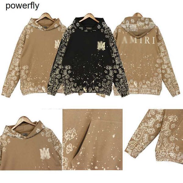 men's hoodies designer sweatshirts winter new amirs letter cashew flower men's women's pullover fashion hoodie, Black
men's hoodies designer sweatshirts winter new amirs letter cashew flower men's women's pullover fashion hoodie, Black