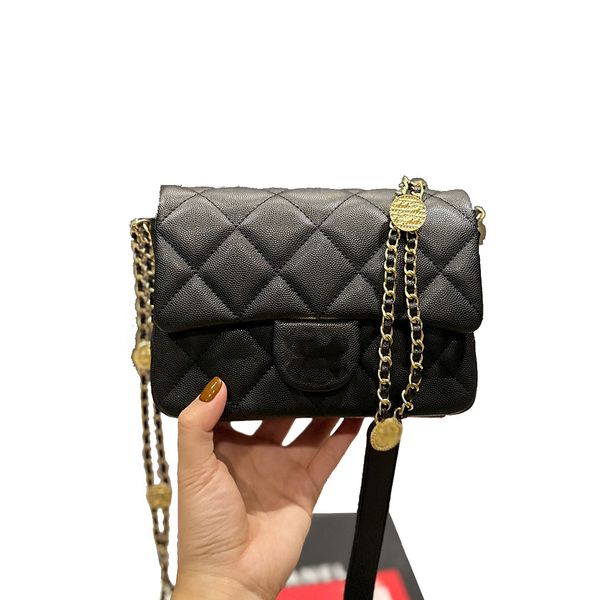 classic quilted matelasse mini flap caviar shoulder bags crossbody cowhide trendy genuine leather chain bag diamond lattice cosmetic case de
classic quilted matelasse mini flap caviar shoulder bags crossbody cowhide trendy genuine leather chain bag diamond lattice cosmetic case de