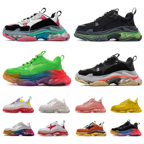 fashion men women casual dad shoes desinger triple-s 17fw crystal clear sole bottoms black paris platform vintage designer balencaigaity zbe
fashion men women casual dad shoes desinger triple-s 17fw crystal clear sole bottoms black paris platform vintage designer balencaigaity zbe