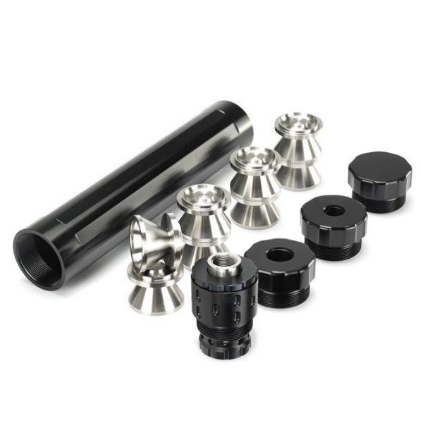 9"l 1.6"od fuel filter stainless steel d cell k cup 1/2-28 and 5/8-24 end cap solvent trap 1.375x24 aluminum tube with 1/2-28 .578
9"l 1.6"od fuel filter stainless steel d cell k cup 1/2-28 and 5/8-24 end cap solvent trap 1.375x24 aluminum tube with 1/2-28 .578