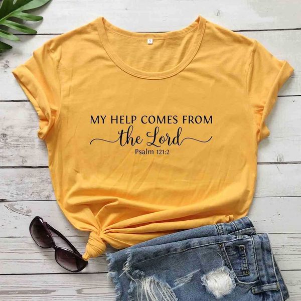 psalm 121 2 t shirt my help comes from the lord religion church women fashion, White
psalm 121 2 t shirt my help comes from the lord religion church women fashion, White
