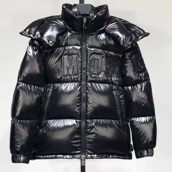 maya designer men down parkas women's lettered stand collar detachable hat winter jacket couple's loose and thickened down jackets, Black
maya designer men down parkas women's lettered stand collar detachable hat winter jacket couple's loose and thickened down jackets, Black