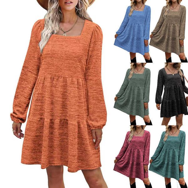 autumn 2022 new dress square neck shrugged long sleeve women's layered patch, Black;gray
autumn 2022 new dress square neck shrugged long sleeve women's layered patch, Black;gray