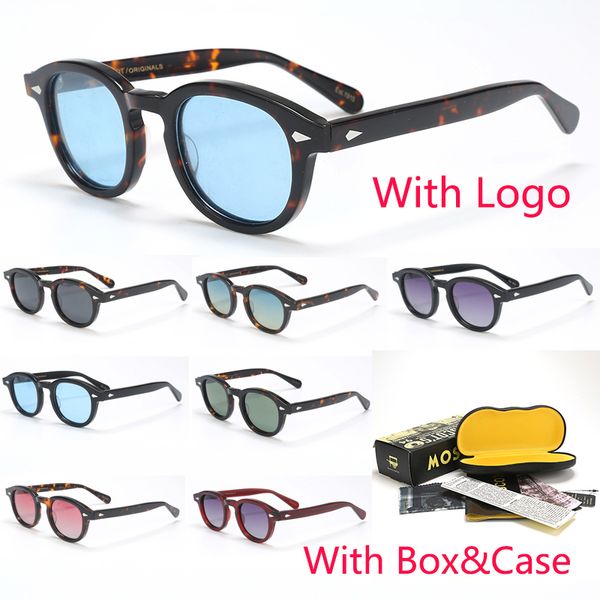 Image of Sunglasses Johnny Depp Polarized Sunglasses Men Women Lemtosh Style With Case Box Luxury Brand Designer Sun Glasses For Male Female 221101