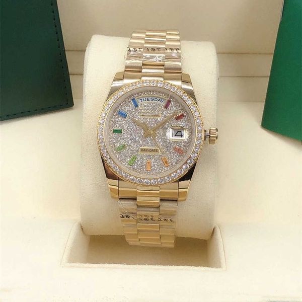 other watches wristwatches women's watches luxury digner classic fashion automatic watch inlaid with colored diamond size 36mm sapphire, Slivery;black
other watches wristwatches women's watches luxury digner classic fashion automatic watch inlaid with colored diamond size 36mm sapphire, Slivery;black