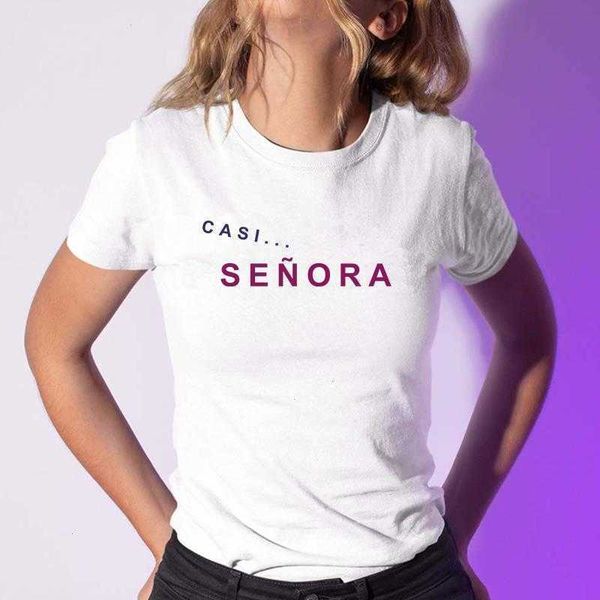 almost a t shirts lady spanish womens t-shirt camiseta ropa mujer feminina letter, White
almost a t shirts lady spanish womens t-shirt camiseta ropa mujer feminina letter, White