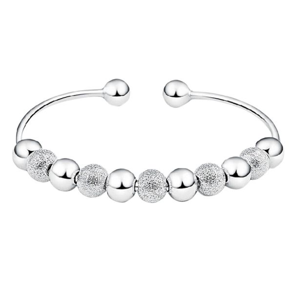 anti-anxiety friendship girl adjustable rotation bead bracelet summerbracelets beach ocean design accessory costume jewelry, Golden;silver 
anti-anxiety friendship girl adjustable rotation bead bracelet summerbracelets beach ocean design accessory costume jewelry, Golden;silver