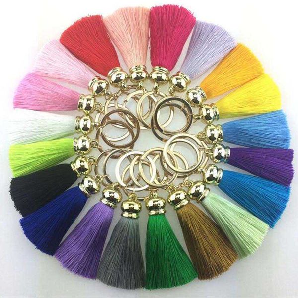 fashion keychainskeychains lanyards selling colorful chain bag accessoriesice silk tassel pompom car chain handbag ring, Silver
fashion keychainskeychains lanyards selling colorful chain bag accessoriesice silk tassel pompom car chain handbag ring, Silver