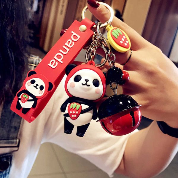 fashion keychainskeychains lanyards cute panda kawai cartoon car key chain bag keyring pendant accessory charm with bell, Silver
fashion keychainskeychains lanyards cute panda kawai cartoon car key chain bag keyring pendant accessory charm with bell, Silver