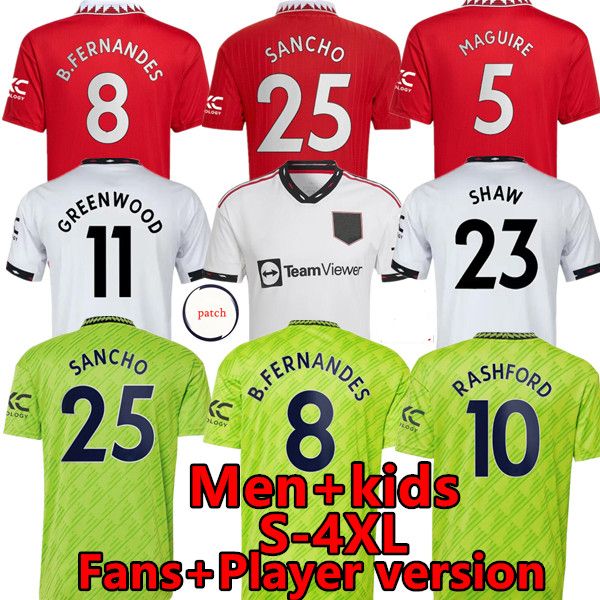 s-4xl 22 23 manchester sancho soccer jerseys varane bruno fernandes rashford pogba united jersey kids man kit football shirt telles 2022 202, Black;yellow
s-4xl 22 23 manchester sancho soccer jerseys varane bruno fernandes rashford pogba united jersey kids man kit football shirt telles 2022 202, Black;yellow
