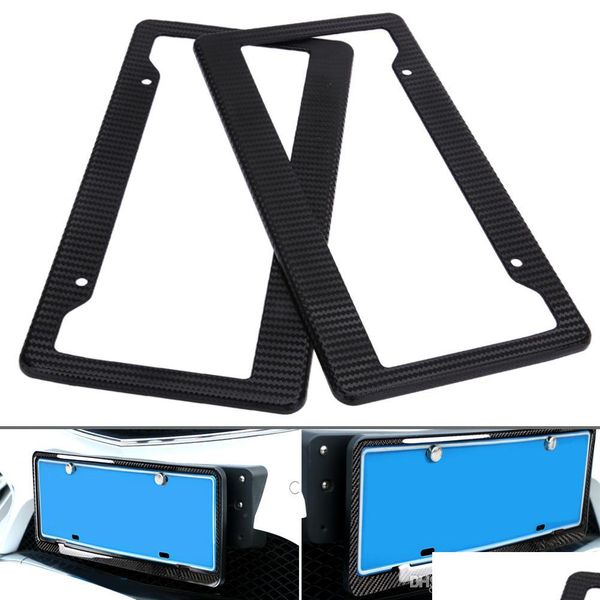 license plate frames 2pcs carbon car license plate frames tag ers holder for vehicles usa canada standard styling frame drop deliver dhi1o
license plate frames 2pcs carbon car license plate frames tag ers holder for vehicles usa canada standard styling frame drop deliver dhi1o