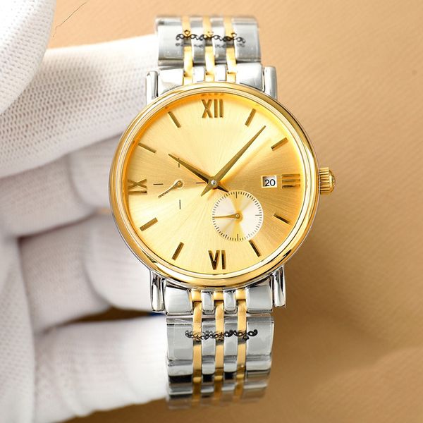 watch automatic mechanical men stainless steel wristwatch 40mm business fashion wristwatches montre de luxe boutique wrist strap, Slivery;brown
watch automatic mechanical men stainless steel wristwatch 40mm business fashion wristwatches montre de luxe boutique wrist strap, Slivery;brown