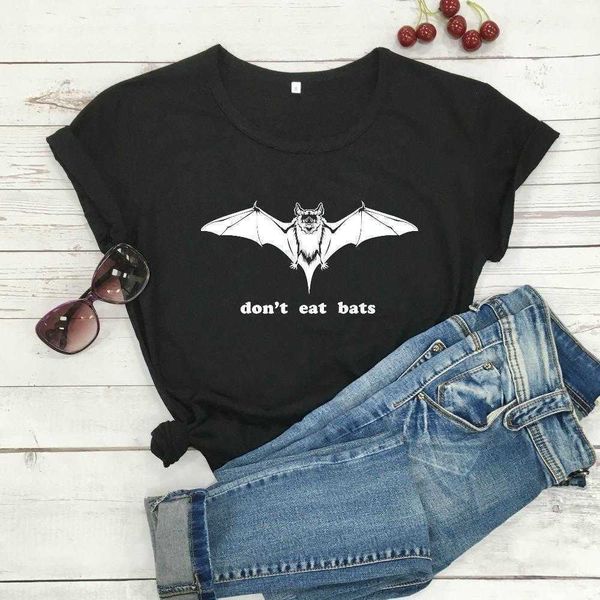 dont eat bats tee slogan graphic women fashion pure funny grunge tumblr young, White
dont eat bats tee slogan graphic women fashion pure funny grunge tumblr young, White