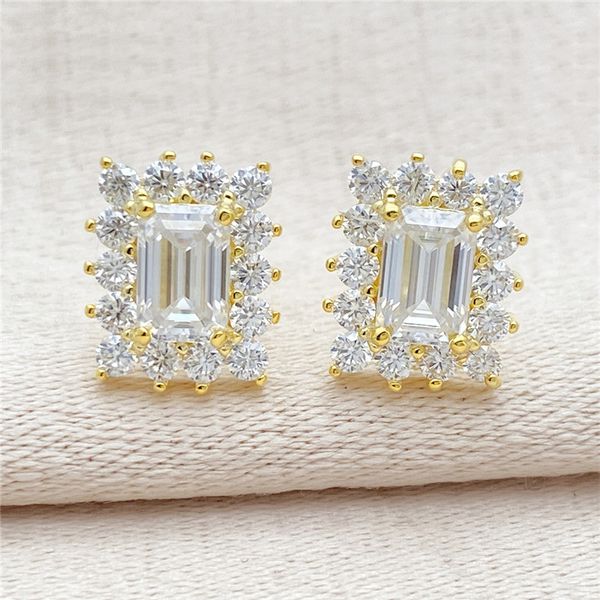 men women moissanite earrings 925 sterling silver square diamond studs earrings for party wedding nice gift, Golden;silver
men women moissanite earrings 925 sterling silver square diamond studs earrings for party wedding nice gift, Golden;silver