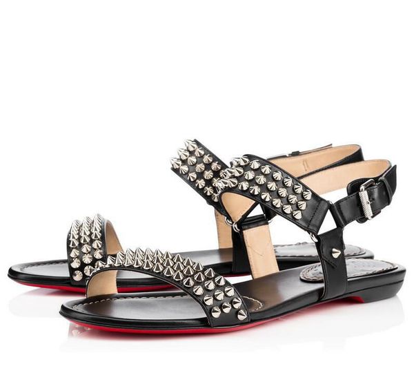 shoes designer roman stud sandals pointed bikee bike flat leather sandal gold women rivets with straps party l valentinoe''valenti, Black
shoes designer roman stud sandals pointed bikee bike flat leather sandal gold women rivets with straps party l valentinoe''valenti, Black