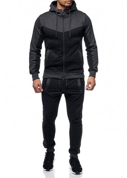 men's tracksuits 2 pieces tracksuit men casual sets spring hooded jogger sweatshirt suit male zipper jackets pants solid splice sportsw, Gray
men's tracksuits 2 pieces tracksuit men casual sets spring hooded jogger sweatshirt suit male zipper jackets pants solid splice sportsw, Gray