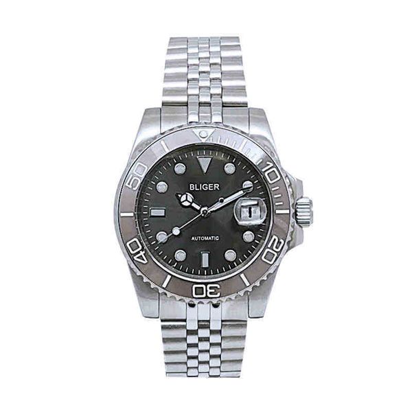 

laojia purple water ghost watch mens fashion waterproof automatic mechanical refined steel diving luminous live broadcast