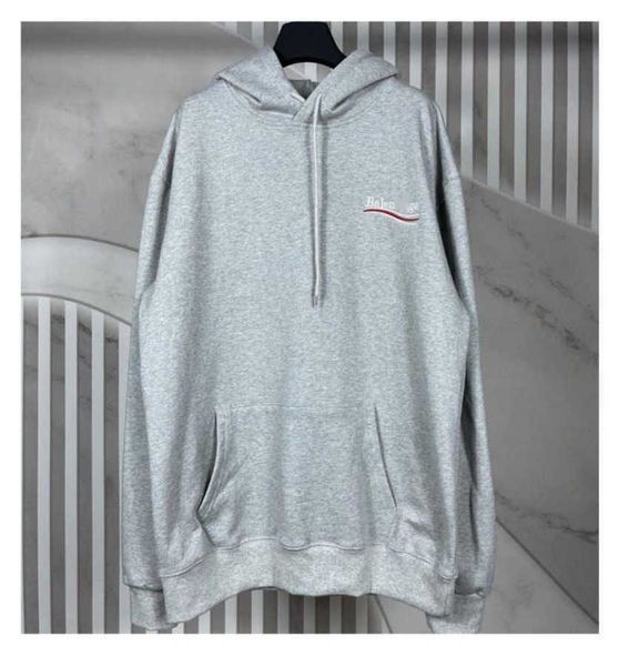 fashion brand designer hoodies coke wave embroidery letter hooded sweatshirt for men and women gray balanciagas, Black
fashion brand designer hoodies coke wave embroidery letter hooded sweatshirt for men and women gray balanciagas, Black