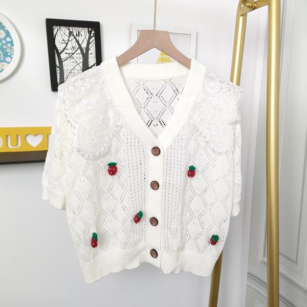 1012 2022 autumn sweaters women's pullover white blue v neck short sleeve brand same style women's ruibing, White;black
1012 2022 autumn sweaters women's pullover white blue v neck short sleeve brand same style women's ruibing, White;black