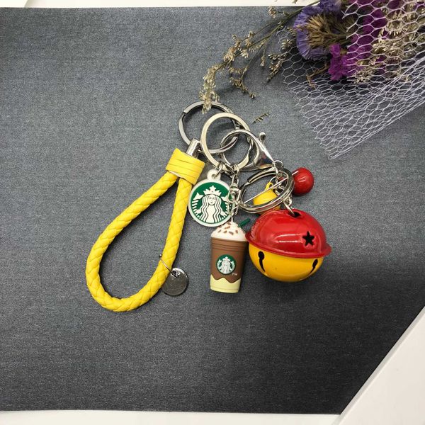 2022 keychains korean creative cute cartoon lovers simulation 1 gram coffee cup star dad rope bell car key chain bag pendant resin rubber si, Silver
2022 keychains korean creative cute cartoon lovers simulation 1 gram coffee cup star dad rope bell car key chain bag pendant resin rubber si, Silver