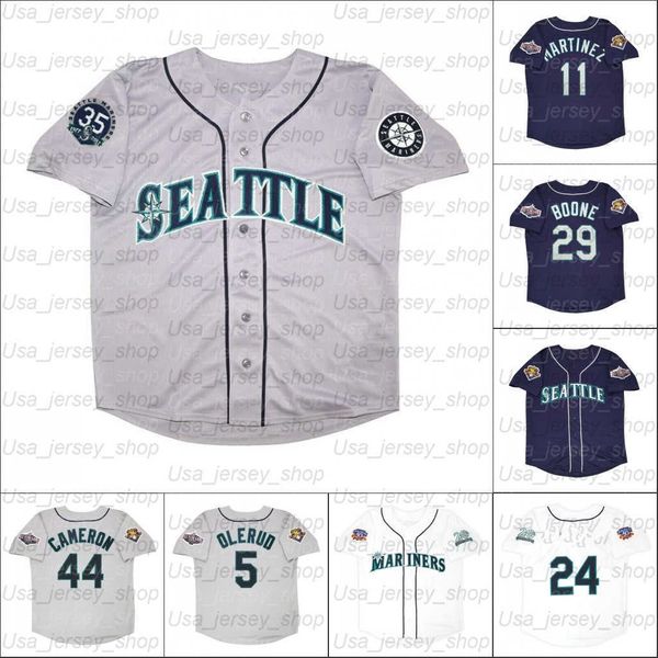 retro baseball jersey 1997 2001 and 2012 seattle home road jerseys 11 edgar martinez 5 john olerud 29 bret boone, Blue;black
retro baseball jersey 1997 2001 and 2012 seattle home road jerseys 11 edgar martinez 5 john olerud 29 bret boone, Blue;black
