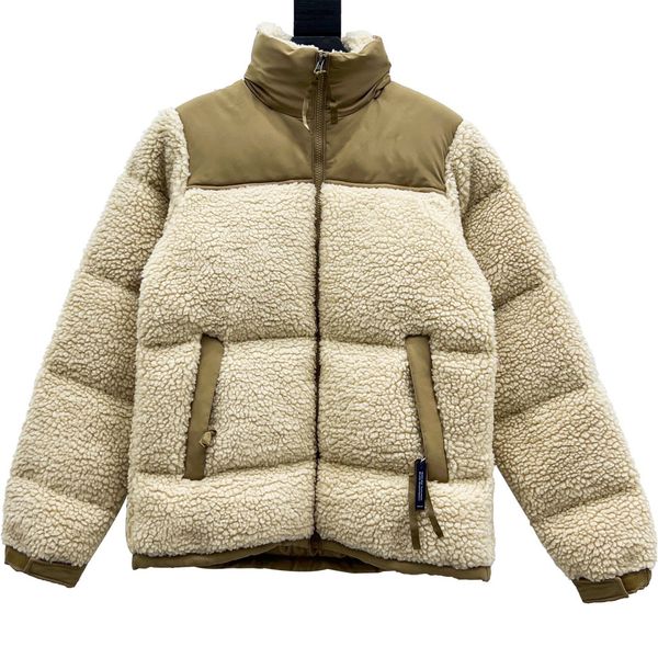 lamb's fleece jackets men women winter khaki thick down warm outerwear coats, Black;brown
lamb's fleece jackets men women winter khaki thick down warm outerwear coats, Black;brown