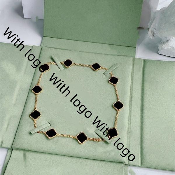 fashion necklace elegant ten clover classic necklaces gift for woman jewelry pendant highly quality 7 color, Silver
fashion necklace elegant ten clover classic necklaces gift for woman jewelry pendant highly quality 7 color, Silver