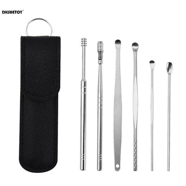costumes 6pcs ear wax cleaning tools set with storage case stainless steel ear wax remover cleaner tool for kids fb cospla, Black
costumes 6pcs ear wax cleaning tools set with storage case stainless steel ear wax remover cleaner tool for kids fb cospla, Black