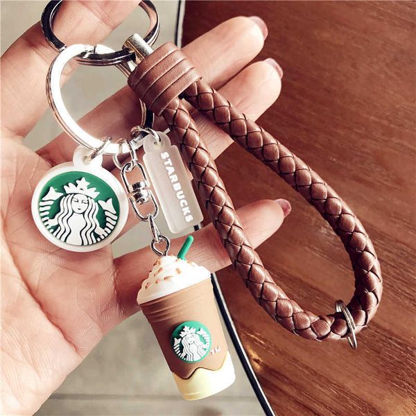 2022 keychains korean creative cute cartoon lovers simulation 1 gram coffee cup star dad woven rope bell car key bag pendant resin rubber si, Silver
2022 keychains korean creative cute cartoon lovers simulation 1 gram coffee cup star dad woven rope bell car key bag pendant resin rubber si, Silver