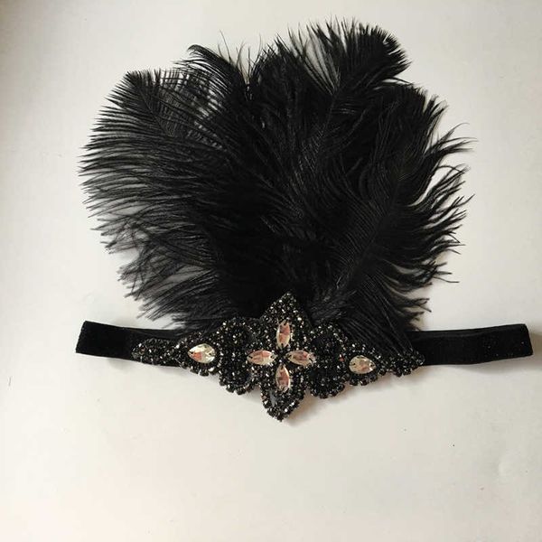 feather elastic flapper headband black beaded & silver crystal headbands cocktail party indian flapper hair bands feathers accessories
feather elastic flapper headband black beaded & silver crystal headbands cocktail party indian flapper hair bands feathers accessories