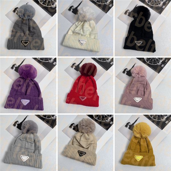 designer wool hat triangle badage beanies women men winter fur pom knitted hat ladies bonnet, Blue;gray
designer wool hat triangle badage beanies women men winter fur pom knitted hat ladies bonnet, Blue;gray