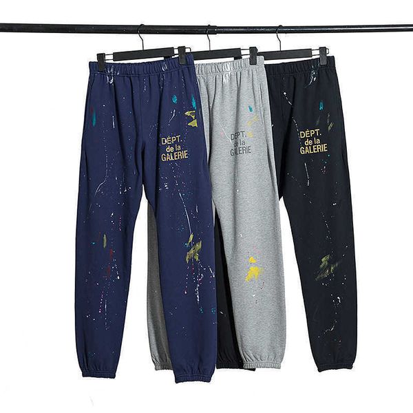 designer galleryes hip pants hop dept brand ink splashing hand-painted graffiti high street loose leggings men women, Black
designer galleryes hip pants hop dept brand ink splashing hand-painted graffiti high street loose leggings men women, Black
