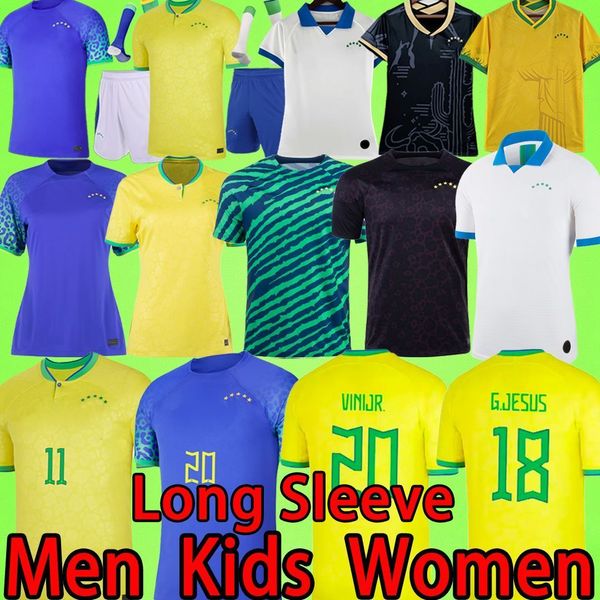 custom s-4xl vini jr soccer jersey camiseta de futbol paqueta brazils neres 2022 football shirt jesus pele casemiro brasil 22 23 maillots fo, Black;yellow
custom s-4xl vini jr soccer jersey camiseta de futbol paqueta brazils neres 2022 football shirt jesus pele casemiro brasil 22 23 maillots fo, Black;yellow