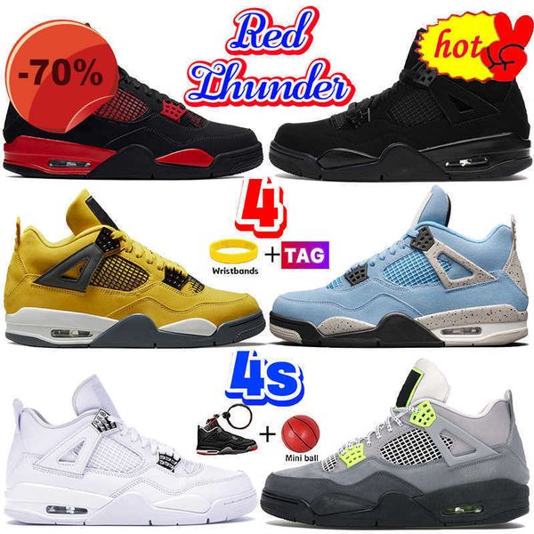 2022 4 4s mens women basketball shoes black cat red thunder university blue pure money sneakers metallic orange purple shimmer infrared
2022 4 4s mens women basketball shoes black cat red thunder university blue pure money sneakers metallic orange purple shimmer infrared