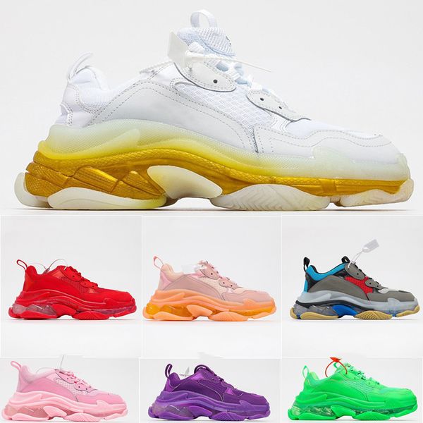 triple s paris mens womens casual shoes coach training running shoes leather thick bottom heightening shallow luxury retro dad designer snea, Black
triple s paris mens womens casual shoes coach training running shoes leather thick bottom heightening shallow luxury retro dad designer snea, Black