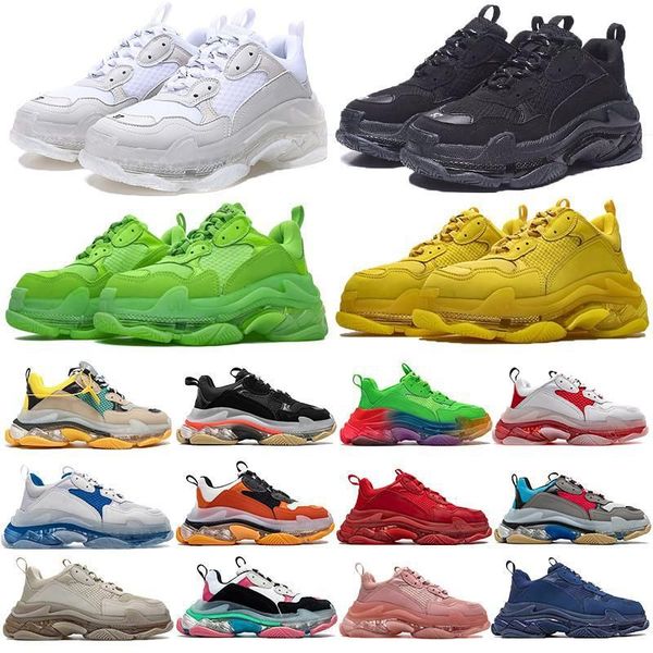 fashion desinger paris 17fw triple s clear sole mens women casual shoes platform sneakers black white green rainbow luxury balencaigaity dzi
fashion desinger paris 17fw triple s clear sole mens women casual shoes platform sneakers black white green rainbow luxury balencaigaity dzi