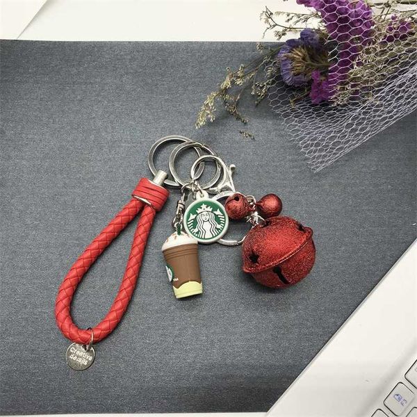2022 keychains korean creative cute cartoon lovers simulation 1 gram coffee cup star dad woven bell car key chain bag pendant resin rubber s, Silver
2022 keychains korean creative cute cartoon lovers simulation 1 gram coffee cup star dad woven bell car key chain bag pendant resin rubber s, Silver