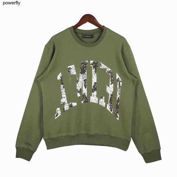men's hoodies designer sweatshirts autumn fashion brand amirs burst letter print casual men's women's round neck sweater, Black
men's hoodies designer sweatshirts autumn fashion brand amirs burst letter print casual men's women's round neck sweater, Black