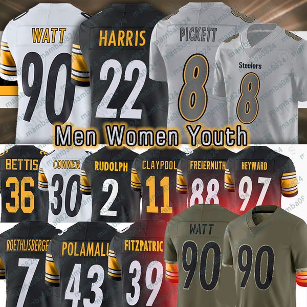 8 kenny pickett pittsburghs 22 najee harris football jerseys cameron heyward t.j. watt pat freiermuth mitch trubisky, Black;red
8 kenny pickett pittsburghs 22 najee harris football jerseys cameron heyward t.j. watt pat freiermuth mitch trubisky, Black;red