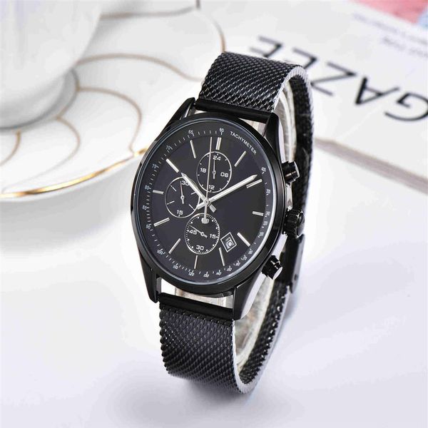 2021 luxury mens watches all pointer work functional chronograph quartz watch stainless steel strap waterproof designer s38j, Slivery;brown
2021 luxury mens watches all pointer work functional chronograph quartz watch stainless steel strap waterproof designer s38j, Slivery;brown